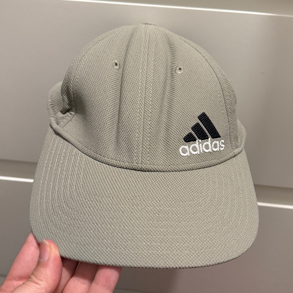 Adidas Grey Cap with Black Embroidery